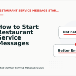 How to Start Restaurant Service Messages Clearly